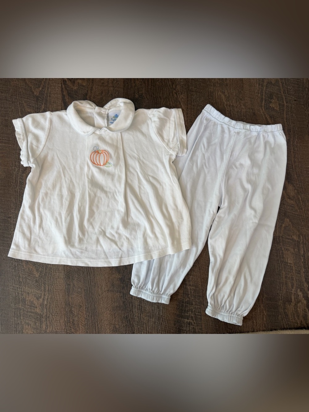 Eyelet & Ivy boys pumpkin set
